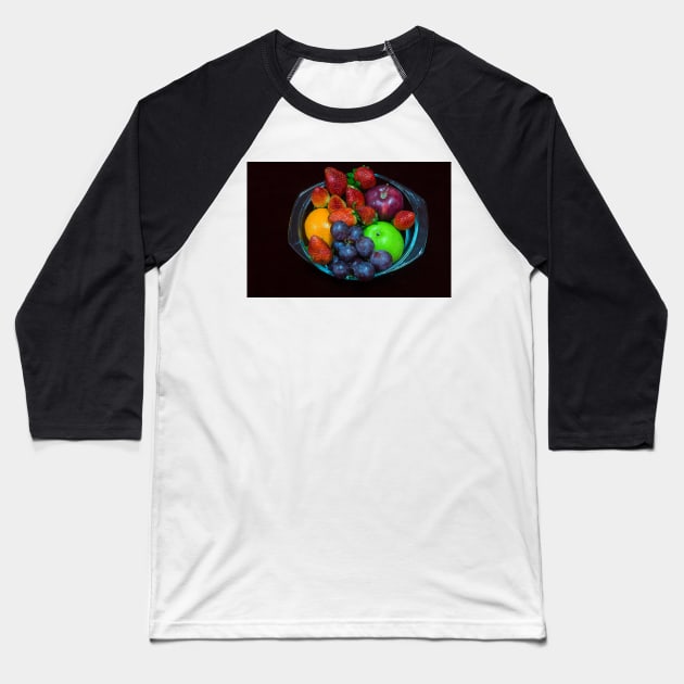fruits Baseball T-Shirt by likbatonboot